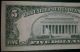 1969c 5$ Bill Old Style Serial K12440523b Small Size Notes photo 4