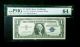 Star (2) Consecutive Uncirculated 1957b $1 One Dollar Silver Certificates Small Size Notes photo 2