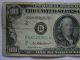 1950a Hundred Dollar B Series Federal Reserve Low Serial Two Way Straight Note Small Size Notes photo 2