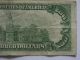 1950a Hundred Dollar B Series Federal Reserve Low Serial Two Way Straight Note Small Size Notes photo 5