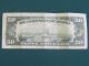 Series 1990 Fifty Dollar Bill From York - - Serial B 65713641 A Small Size Notes photo 1