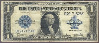 1923 $1 Silver Certificate - Very Fine photo