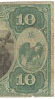 Series :: $10 1865 First Charter :: Series Paper Money: US photo 2