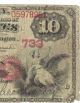 Series :: $10 1865 First Charter :: Series Paper Money: US photo 7