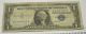 6 Silver Certificates $1.  00 One Dollar 1957 X 1 1957a X 5 Off Center Nb90 Small Size Notes photo 2