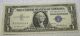 6 Silver Certificates $1.  00 One Dollar 1957 X 1 1957a X 5 Off Center Nb90 Small Size Notes photo 6