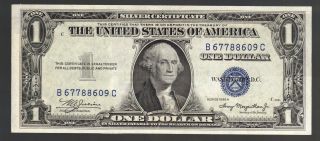 $1 1935a Cu Silver Certificate Old Obsolete Paper Money Blue Seal Bill Note Doll photo