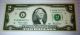 2003 - Five $2.  00 Two Dollar Bills Crispy Us Paper - (minnesota),  Serial Small Size Notes photo 3