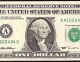Unc 1995 $1 Dollar Bill Experimental Web Fed Press Note Absent Check Letter Frn Small Size Notes photo 1