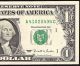 Unc 1995 $1 Dollar Bill Experimental Web Fed Press Note Absent Check Letter Frn Small Size Notes photo 2