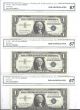 (5) 1957a $1 Silver Certificates Consecutive.  Cga Grade Gem Unc 67 Small Size Notes photo 1