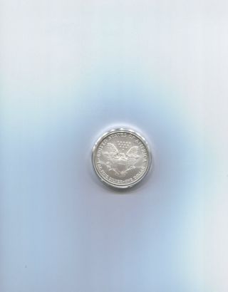 Silver Eagle 1 Oz Fine Silver Us Dollar Coin photo