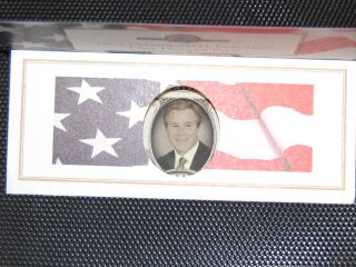 2004 Presidential Election 2003 $1 Frn George Bush In Black Holder Marin - Snow photo