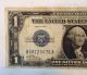 1928 & 1928 A Funny Back $1 Silver Certificates.  Circulated. Small Size Notes photo 2