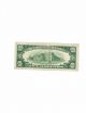 1969 C Star $10 Frn Lightly Ink Circulated York Small Size Notes photo 1