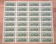 Uncut Sheet Of 32 - $2 Bills Notes Dollars Money Currency Two 2009 Great Gift Small Size Notes photo 3