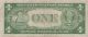 Cut Error Misprint Blue Seal 1935e Silver Certificate One Dollar Small Size Notes photo 1