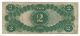 1917 $2 United States Note Legal Tender Fr - 60 F 01128649b Large Size Notes photo 1