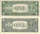 Same Serial Numbers Backward $1 Silver Certificate Dollar Bill Note & Cu $1 2006 Small Size Notes photo 1