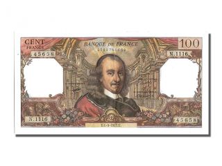 French Paper Money,  100 Francs Type Corneille,  01 Septembre 1977,  Fayette 65 photo