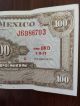 Mexico 100 Pesos 1971 Almost Unc North & Central America photo 8