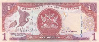 Trinidad & Tobago: One Dollar,  2006,  P - 41c photo