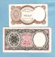 The Arab Republic Of Egypt / 5 & 10 Piastres (2 Notes) - S.  054140 & 792756 Africa photo 1
