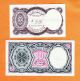 The Arab Republic Of Egypt / 5 & 10 Piastres (2 Notes) - S.  401356 & 189372 Africa photo 1