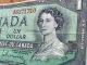 1954 Bank Of Canada One Dollar $1.  Bill Or Note Canada photo 3