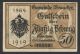 Denmark - 50 Pfennig Pf.  Note/notgeld/gutschein Broager/broagerland 1919 (xf+) Europe photo 1