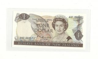 1981 - 1983 Zealand One Dollar Gem - Uncirculated photo