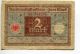 Germany Deutschland 2 Mark 1920 (vf) Darlehenskassenschein Banknote Red Seal Europe photo 1