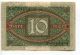 Germany Deutschland 10 Mark 1920 (f) Reichsbanknote Banknote Europe photo 1