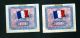 France - 2 X 5 Francs Allied Military Currency - 1944 Serie De Europe photo 1