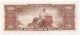 Brazil Cruzeiro 20.  00 P - 160a Nd (1955) C - 84 Au/xf Scarce Paper Money: World photo 1