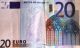 20 Euro Bill Twenty Euros Europe Currency Authentic Nr Europe photo 2