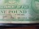 1965 One Pound,  Fiji.  Scarce Banknote. Paper Money: World photo 2