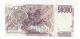 Italy 50000 Cinquantamila Lire Banknote 1992 Approx Xf Bright & Crisp Europe photo 1