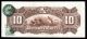 El Banco De Coahuila 10 Pesos 2.  15.  1914,  M168c / Bk - - 10 Xf+. North & Central America photo 1