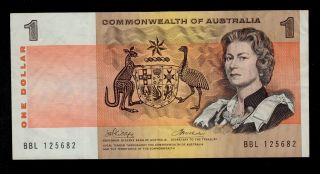 Australia 1 Dollar (1972) Bbl Pick 37d Vf. photo