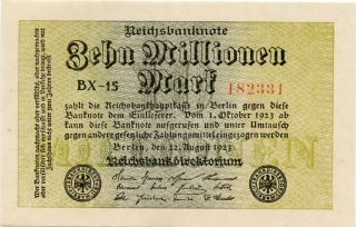 Germany 10.  000.  000 Mark 1923 182331 photo