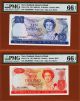 Zealand $1 To 50 Low Matching Serial 000888 Nd (1981 - 92) Pmg 65 - 67 Gem Unc Australia & Oceania photo 3