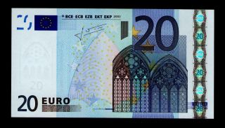 Malta 20 Euro European Union 20€ F G013 A2 Neuf.  Unc.  Fds photo