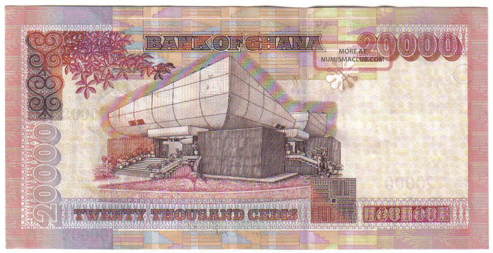 Ghana 20000 Cedis 2003 Au Look Scans ghana-20000-cedis-2003-au-look-scans
