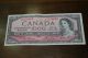 1954 Bank Of Canada $1000 Banknote Xf - Aunc Ser Ak1726603 Lowest On Ebay Canada photo 3