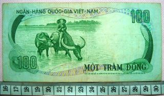 Money - South Vietnam - 100 Dong - Unc - 1970 - 907 photo