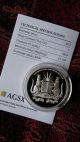 Kangaroos Agsx 1oz Silver Proof - Like Commemorative Bullion Coin Coa/box Silver photo 6