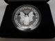 2013 W American Eagle Silver Proof Coin In Velvet & Satin Case 1 Oz From Silver photo 3