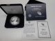 2013 W American Eagle Silver Proof Coin In Velvet & Satin Case 1 Oz From Silver photo 4
