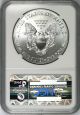 2014 Silver Eagle $1 Ngc Ms70 Early Release Blue Label Silver photo 1